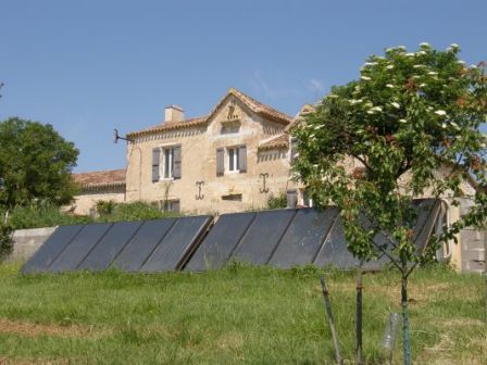 Vente éco-gîte éco-hameau Midi-Pyrénées Gers 32 rénovation écologique auberge gasconne